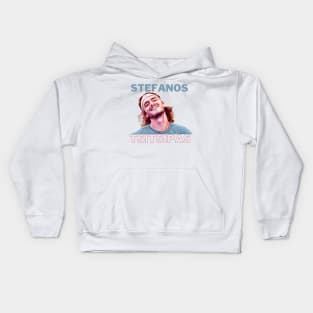 stefanos tsitsipas Kids Hoodie